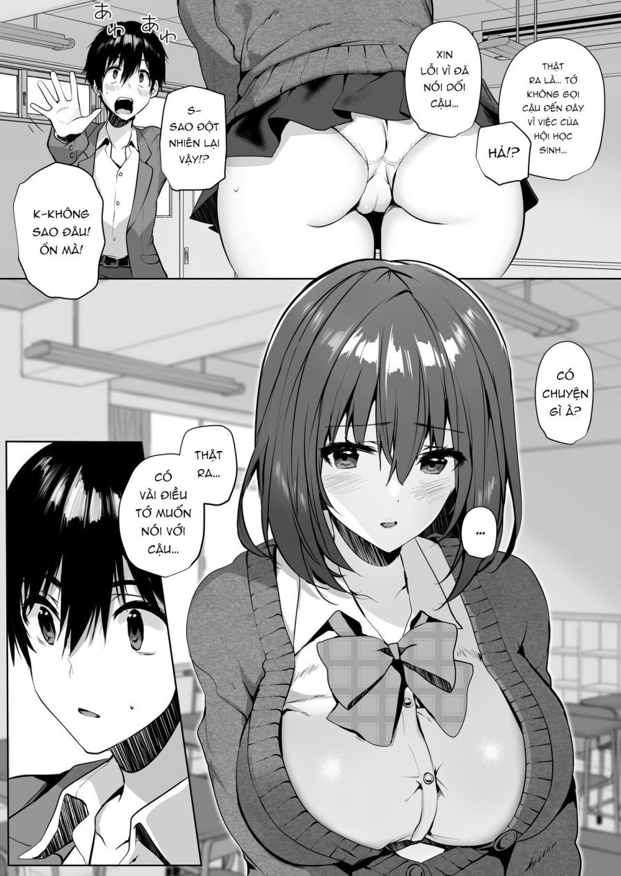 Người Bạn Ngực To Đã Quyến Rũ Tôi Ngay Cả Khi Tôi Có Bạn Gái Oneshot page 8 - Giả Dược