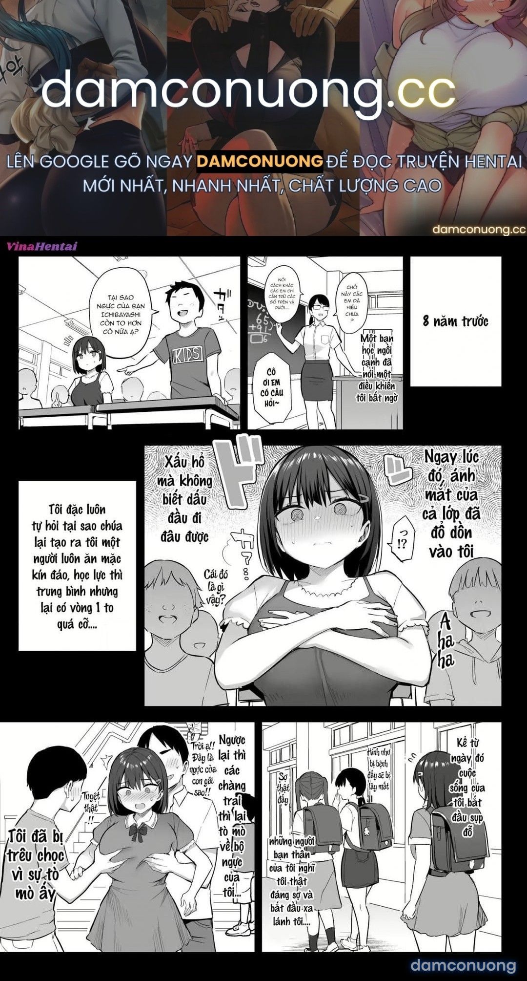 đọc truyện Người Bạn Thời Thơ Ấu Ngực Khủng Mà Tôi Yêu Quý Bị Bọn Côn Đồ Chơi Trong 7 Ngày Chương 1 ảnh 2 tại Thiên Thai Truyện