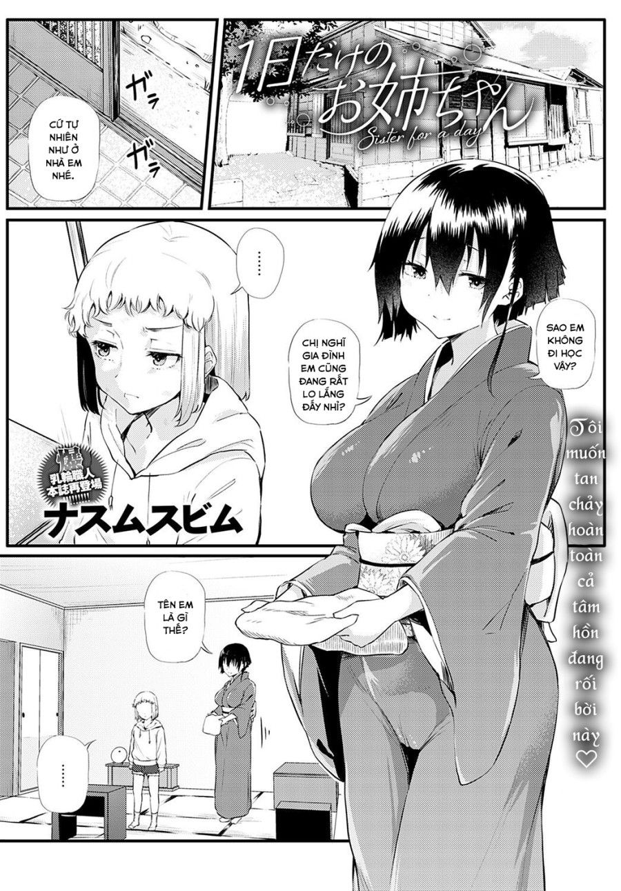 Người Chị Chỉ Trong 1 Ngày Oneshot page 2 - Giả Dược