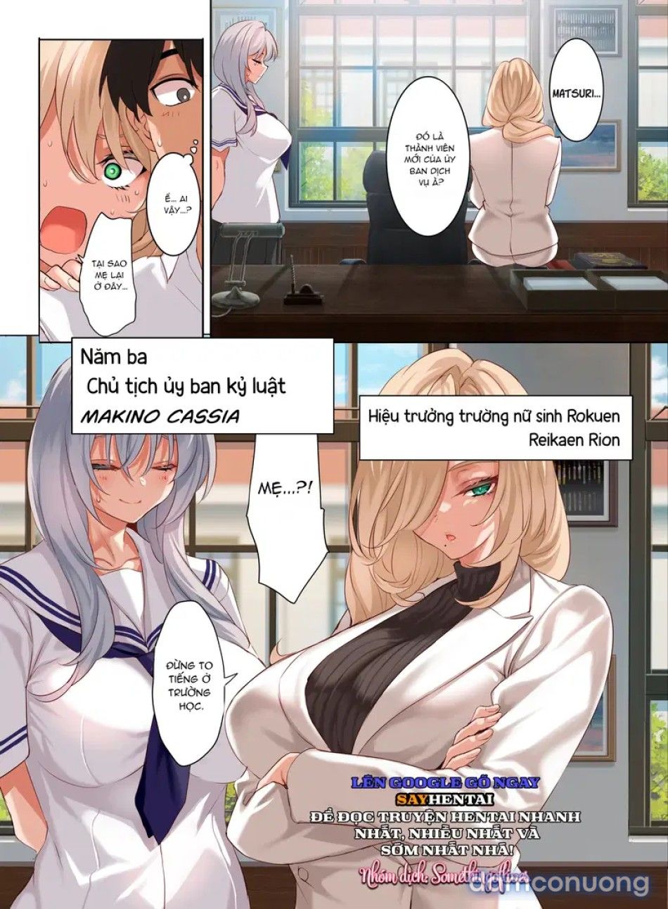 đọc truyện Người Đàn Ông Duy Nhất Tại Trường Nữ Sinh, Nên Tôi Bị Biến Thành Nơi Xả Ham Muốn Theo Nội Quy Trường Học - Tập 4.5 Chương 1 ảnh 6 tại Thiên Thai Truyện