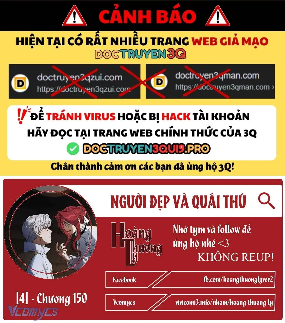 đọc truyện Người Đẹp Và Quái Vật Chương 150 ảnh 1 tại Truyện Dạ Ký
