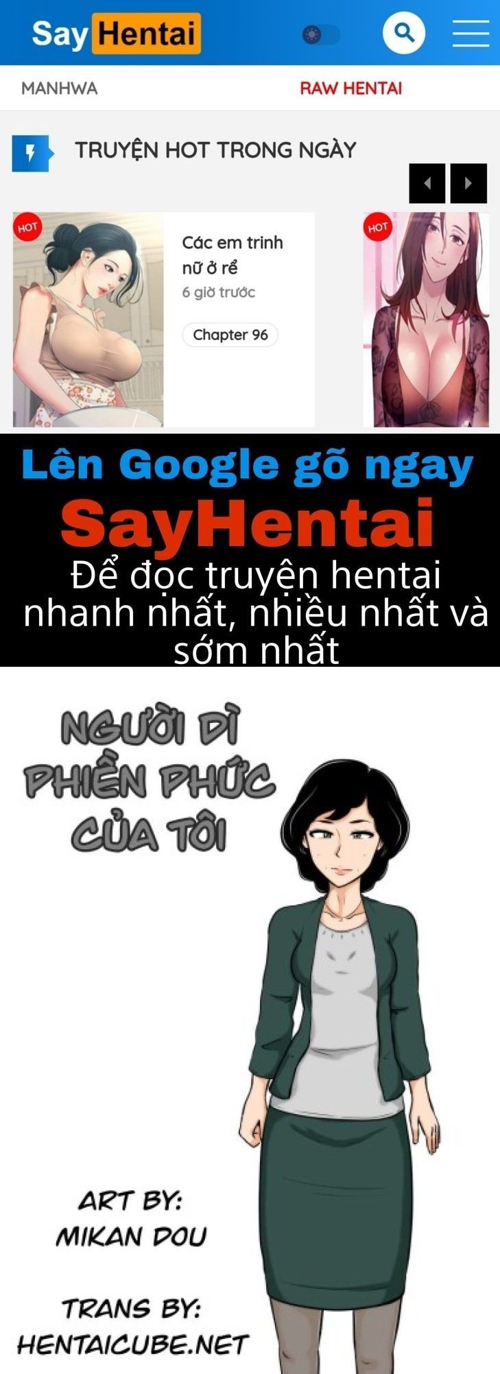 đọc truyện Người Dì Phiền Phức Chương 1 ảnh 1 tại Giả Dược