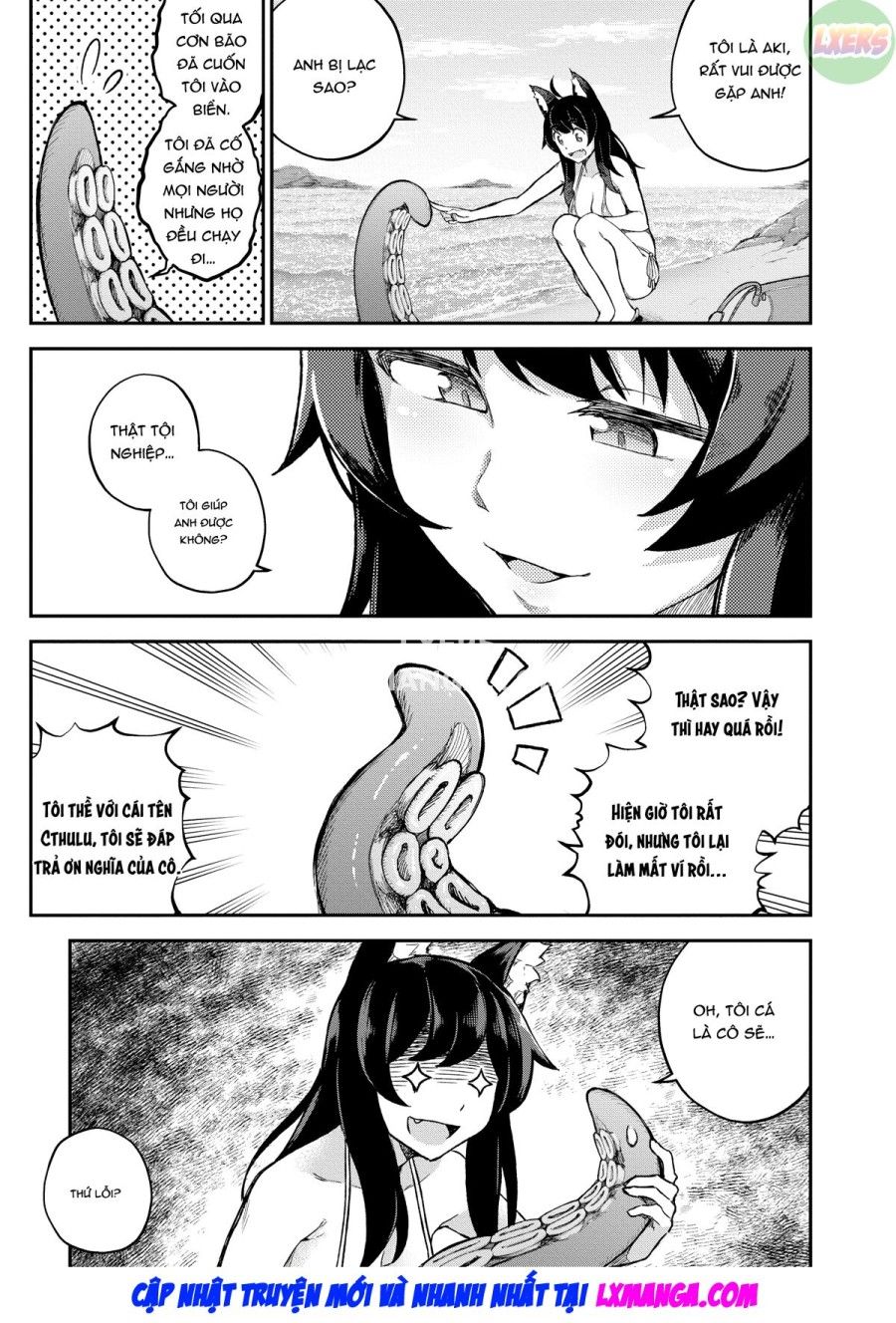 Người Hầu Của Tôi Là Quái Vật Xúc Tu Chương 1 page 7 - Giả Dược