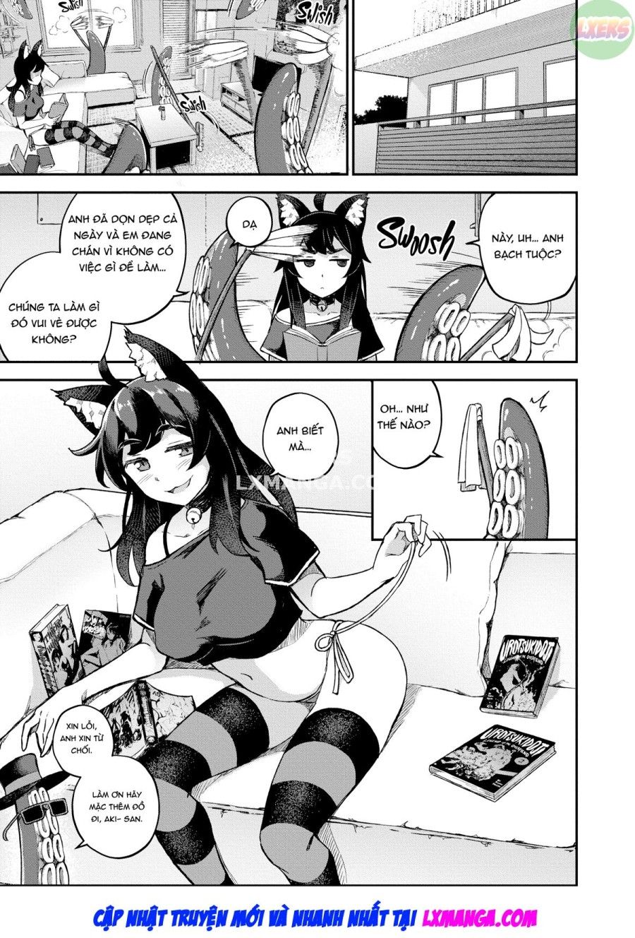 Người Hầu Của Tôi Là Quái Vật Xúc Tu Chương 2 page 1 - Giả Dược