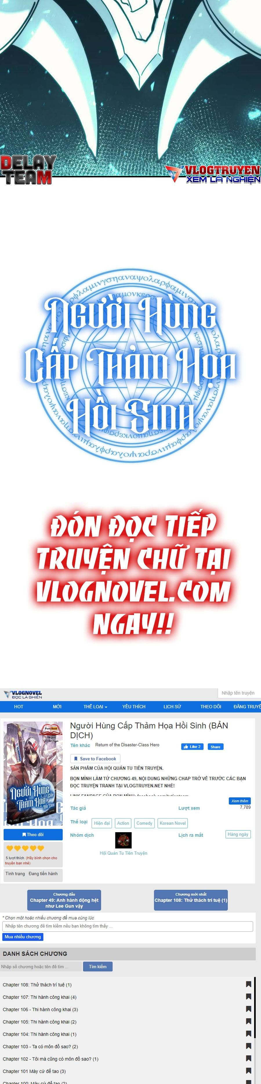 đọc truyện Người Hùng Cấp Thảm Họa Hồi Sinh Chương 37 ảnh 121 tại Thiên Thai Truyện