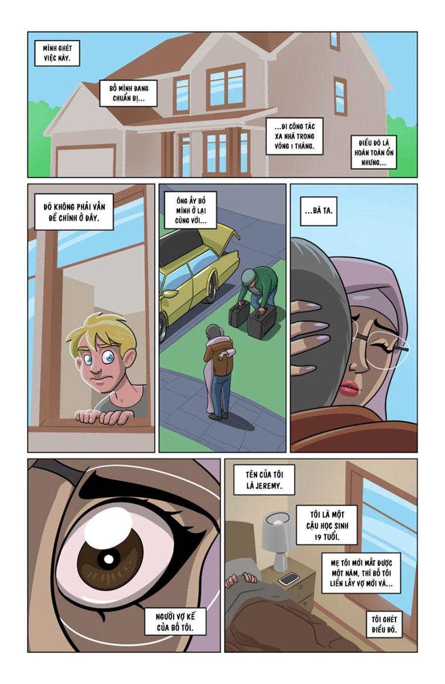 Người Mẹ Kế Mộng Du Oneshot page 4 - Giả Dược