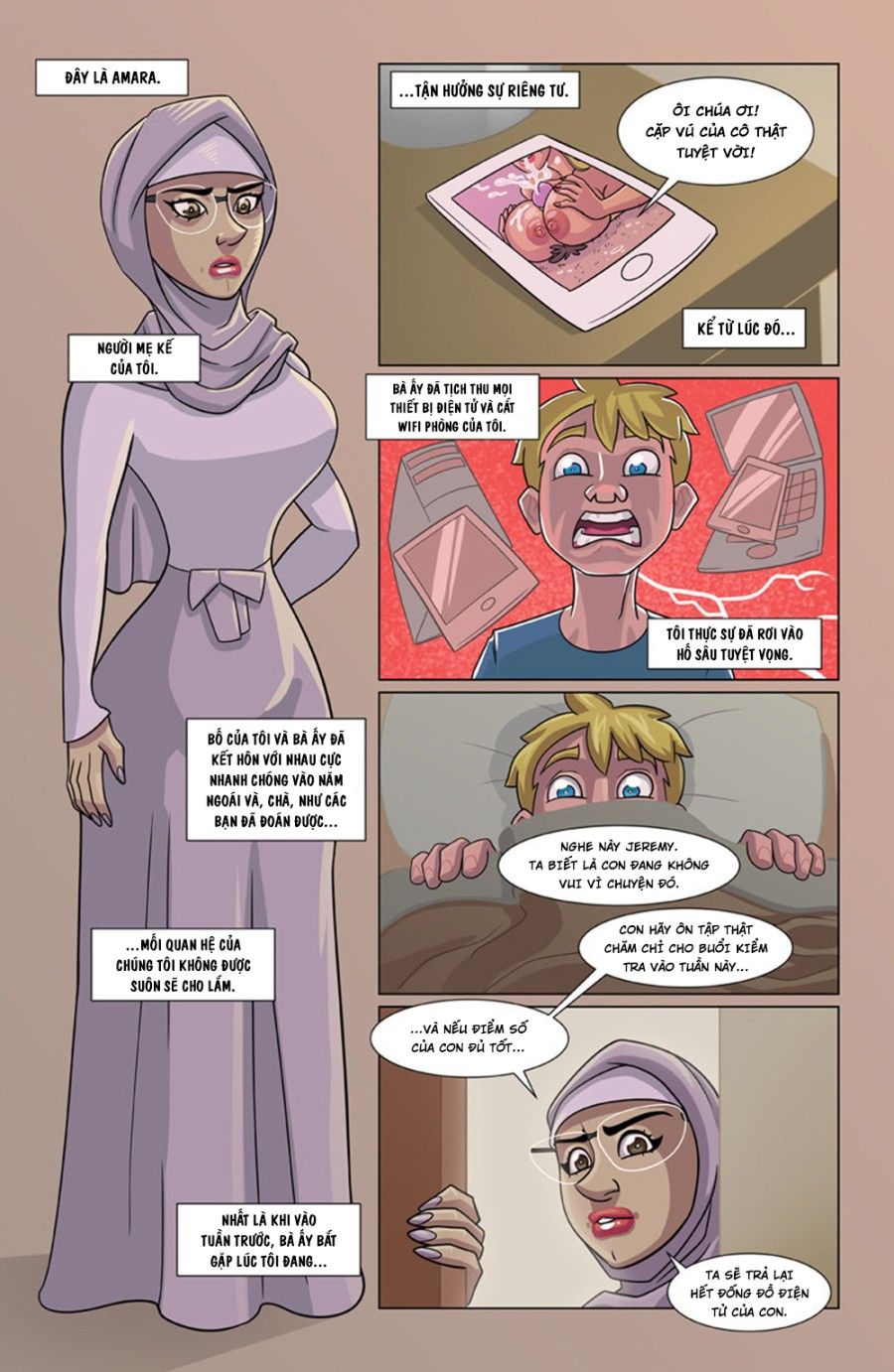 Người Mẹ Kế Mộng Du Oneshot page 5 - Giả Dược