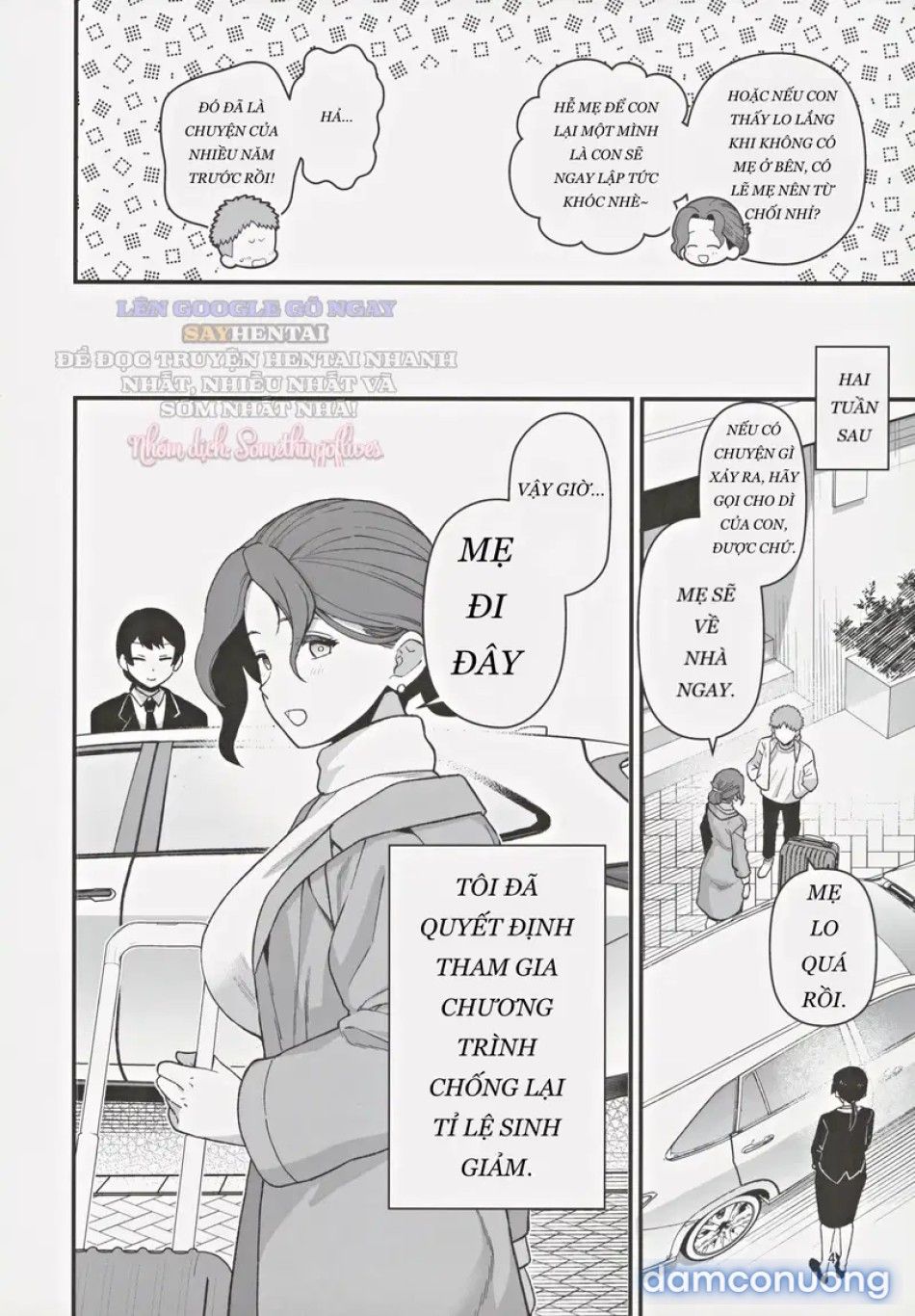 đọc truyện Người Mẹ Và Con Trai Đã Bị Lựa Chọn Cho Quan Hệ Đối Tác Chống Suy Giảm Tỷ Lệ Sinh Sản Chương 1 ảnh 3 tại Thiên Thai Truyện