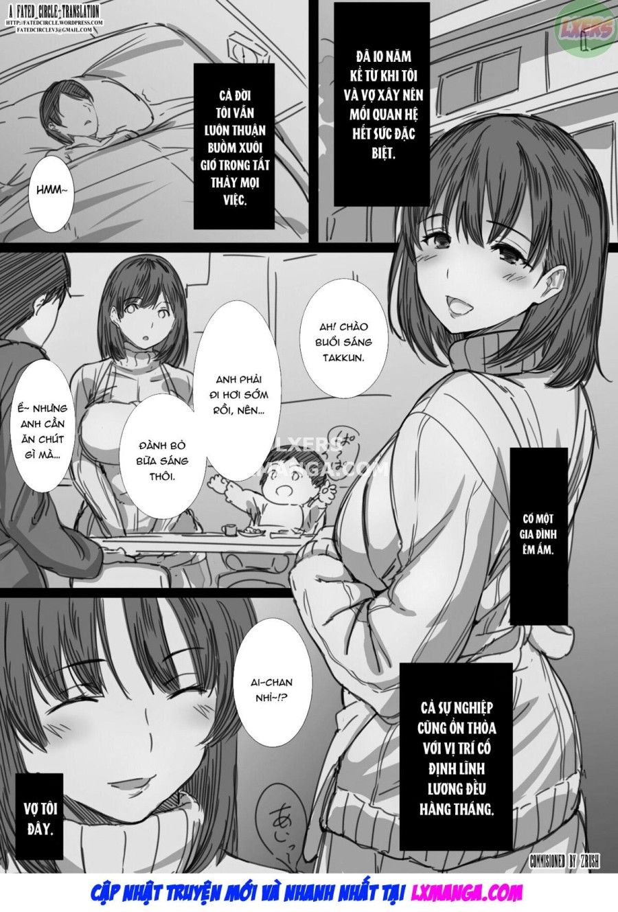 Người Phụ Nữ Đã Có Chồng Bị Mọc Sừng Oneshot page 5 - Giả Dược