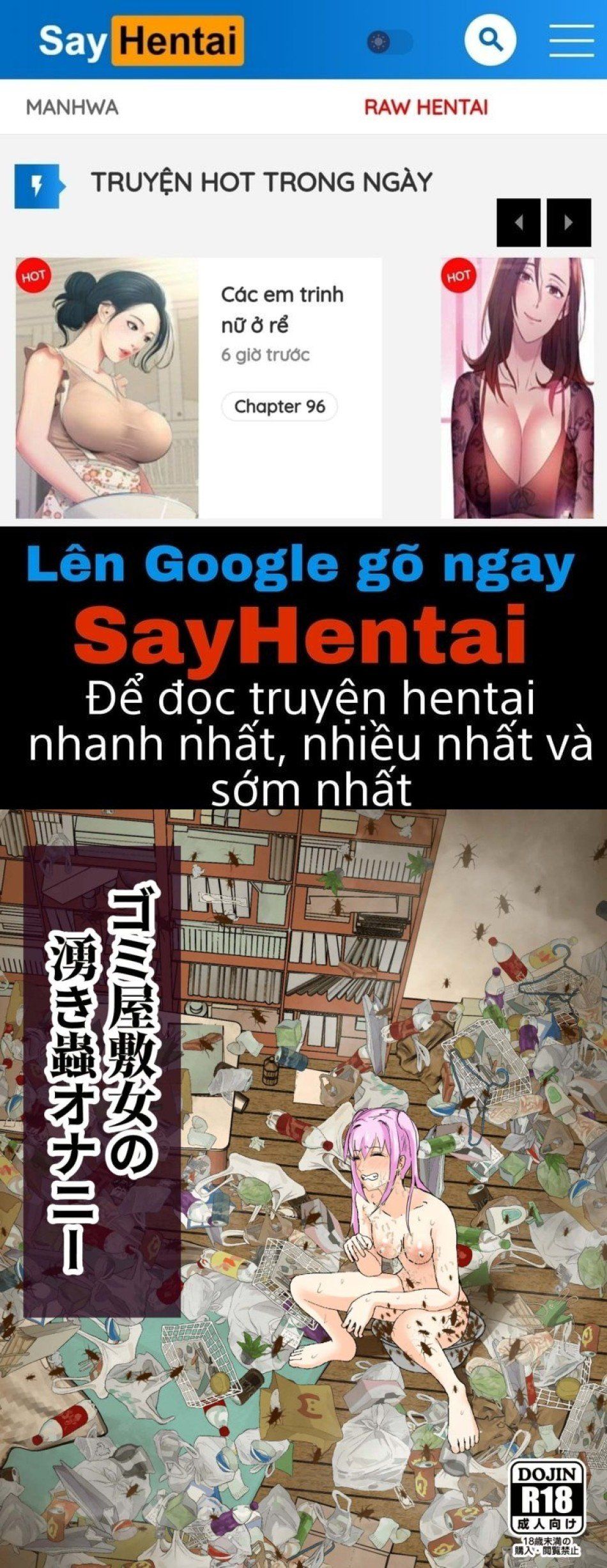 đọc truyện Người Phụ Nữ Trong Ngôi Nhà Bẩn Thỉu: Thủ Dâm Với Côn Trùng Chương 1 ảnh 2 tại Truyện Dạ Ký