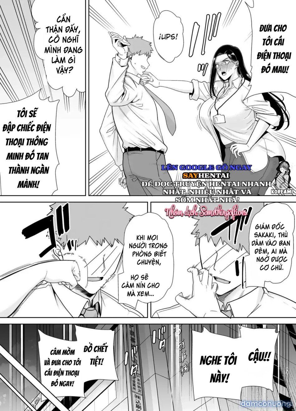 đọc truyện Người Sếp Thích Thao Túng Quyền Lực Và Cấp Dưới Làm Việc Quá Sức Của Cô Ấy Phần 1 Chương 1 ảnh 13 tại Thiên Thai Truyện