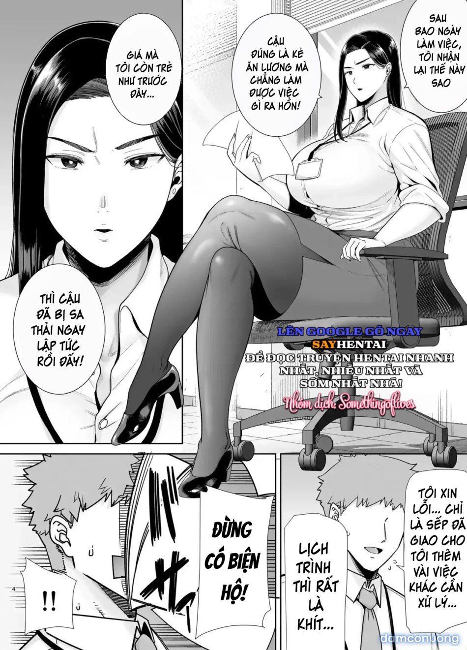 đọc truyện Người Sếp Thích Thao Túng Quyền Lực Và Cấp Dưới Làm Việc Quá Sức Của Cô Ấy Phần 1 Chương 1 ảnh 4 tại Thiên Thai Truyện