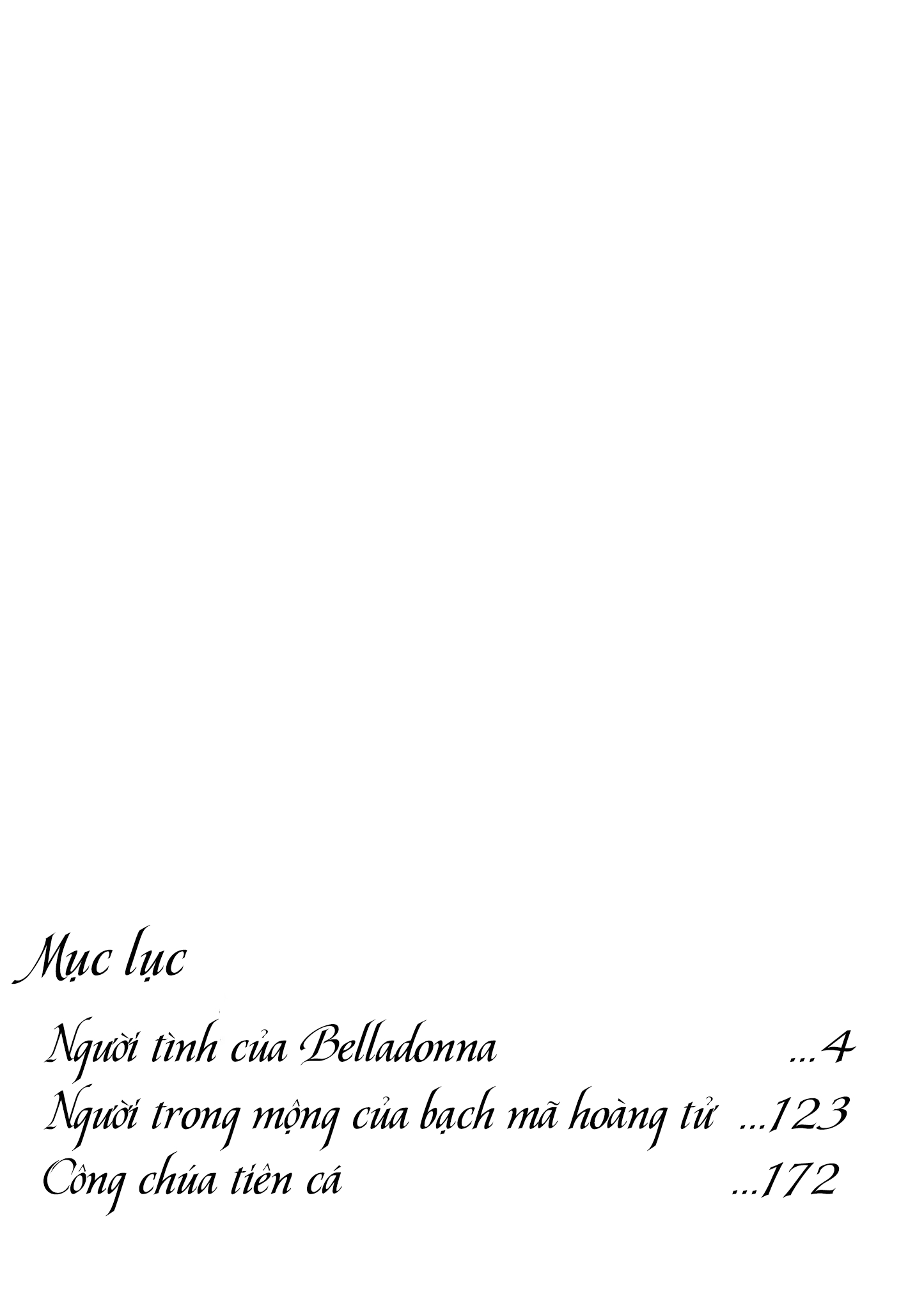 đọc truyện Người Tình Của Belladonnna Chương 1 ảnh 5 tại Thiên Thai Truyện