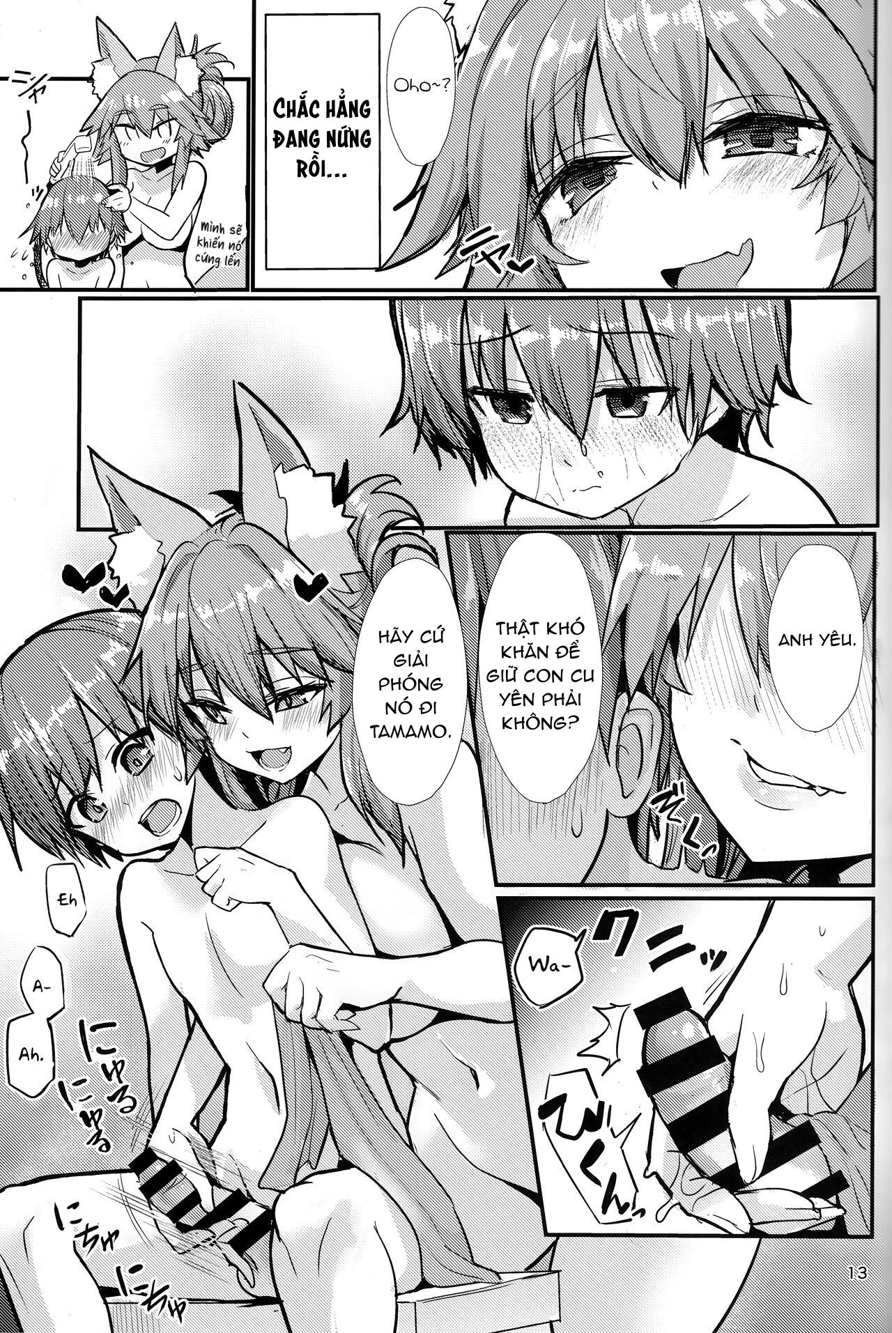 đọc truyện Người Vợ Hám Tình Tamamo-chan Oneshot ảnh 12 tại Giả Dược