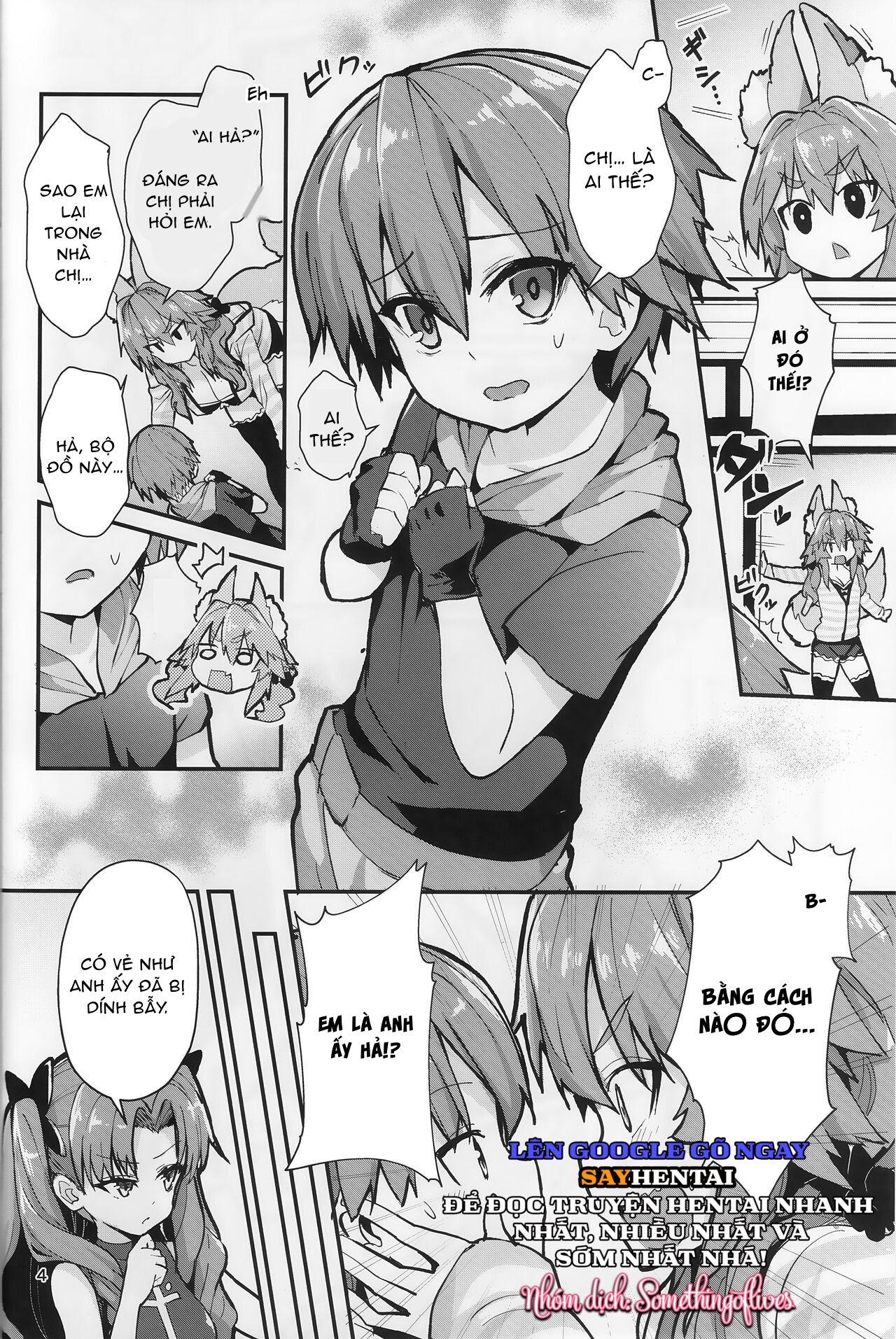 đọc truyện Người Vợ Hám Tình Tamamo-chan Oneshot ảnh 3 tại Giả Dược