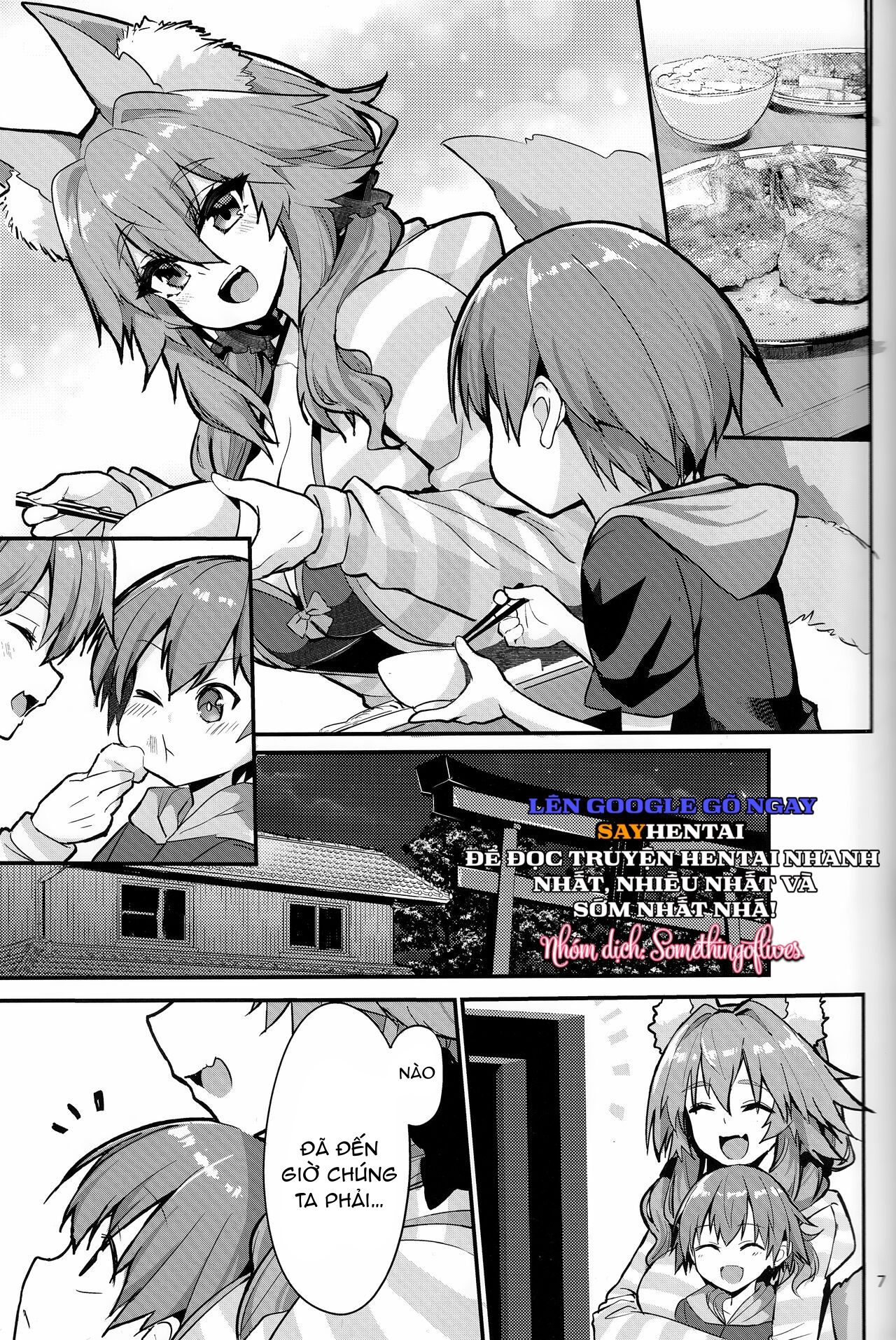 đọc truyện Người Vợ Hám Tình Tamamo-chan Oneshot ảnh 6 tại Giả Dược