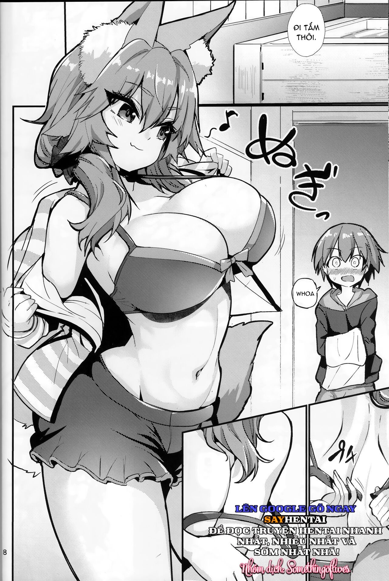 đọc truyện Người Vợ Hám Tình Tamamo-chan Oneshot ảnh 7 tại Giả Dược
