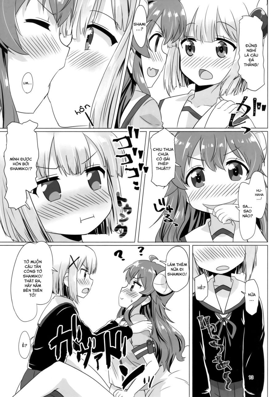 Người Vợ Quỷ Đảm Đang (machikado Mazoku) Oneshot page 13 - Giả Dược