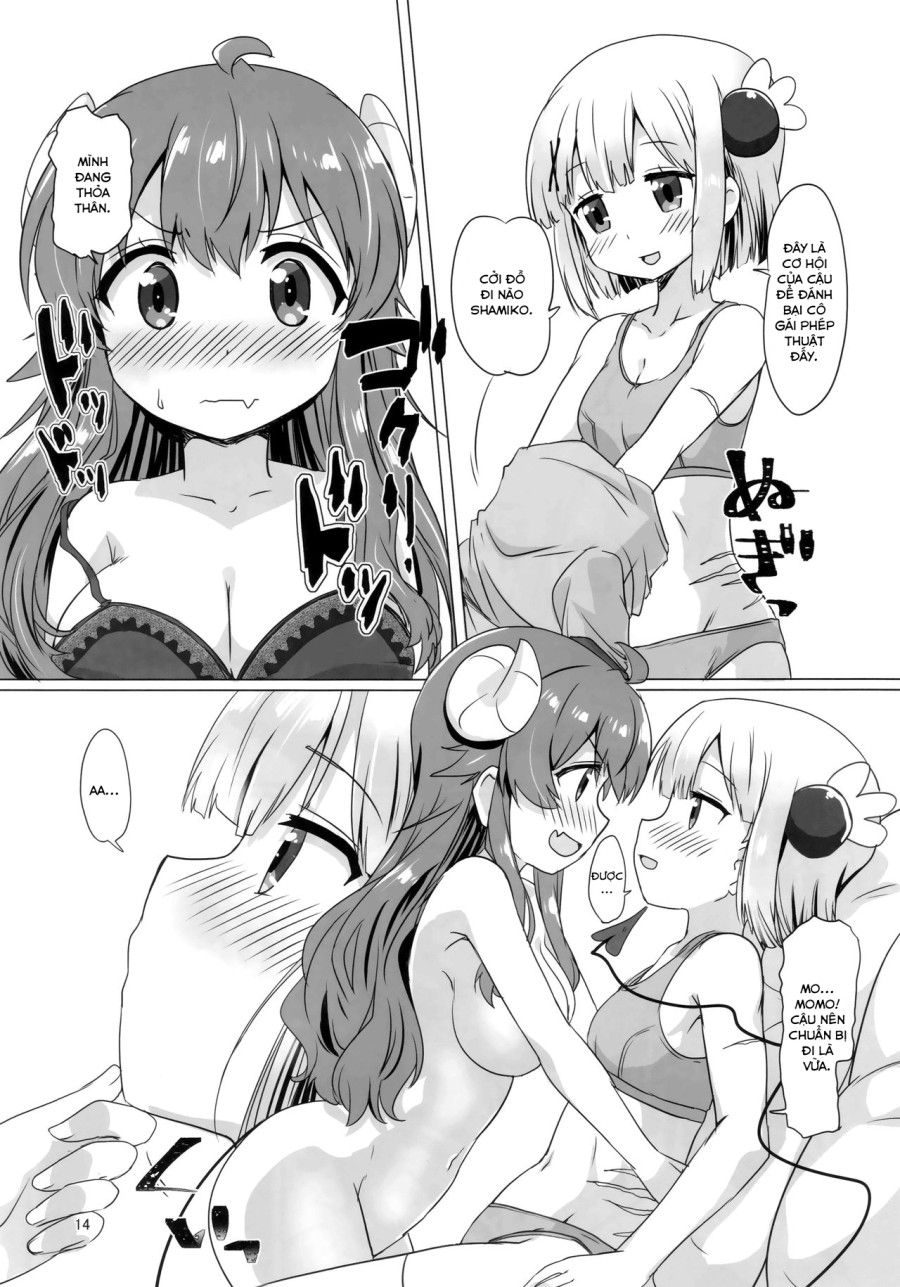 Người Vợ Quỷ Đảm Đang (machikado Mazoku) Oneshot page 14 - Giả Dược
