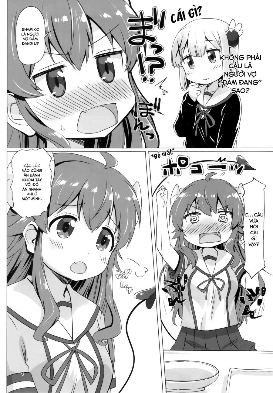 Người Vợ Quỷ Đảm Đang (machikado Mazoku) Oneshot page 4 - Giả Dược