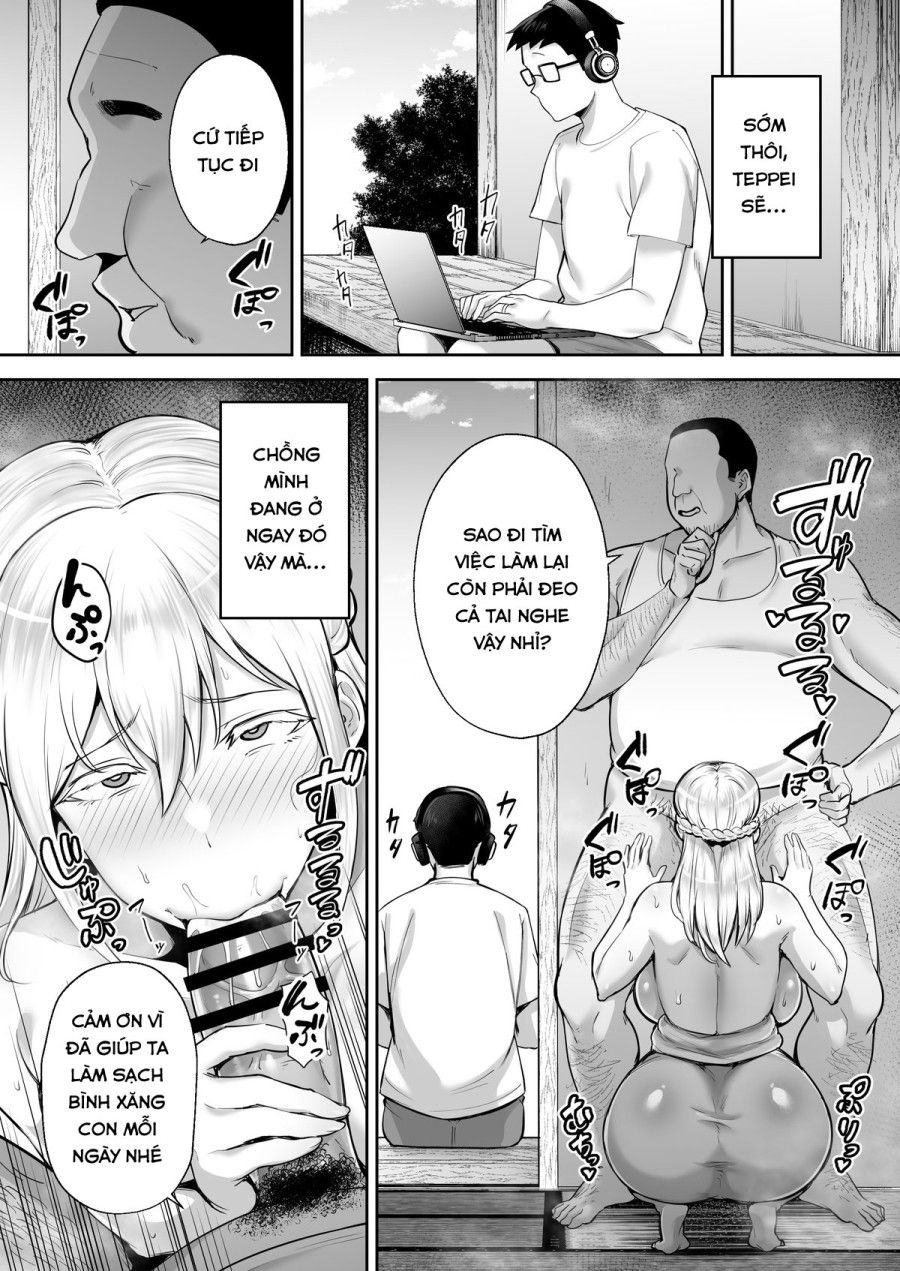 Người Vợ Tóc Vàng Cho Mọc Sừng Ngực Lớn Elena Nếu Tôi Ngưỡng Mộ Yamato Nadeshiko Oneshot page 27 - Giả Dược