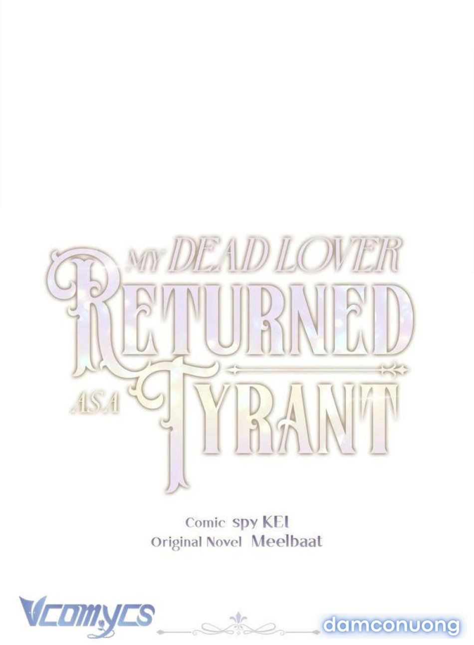 đọc truyện Người Yêu Đã Chết Của Tôi Đã Trở Thành Bạo Chúa Chương 25 ảnh 7 tại Thiên Thai Truyện