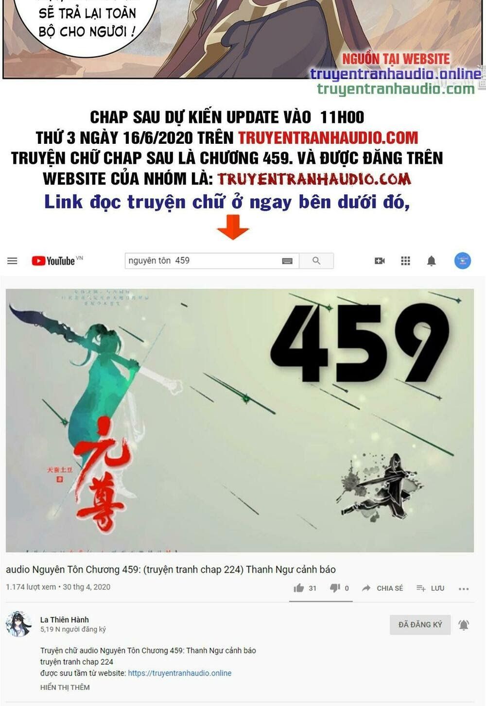 đọc truyện Nguyên Tôn Chương 223.5 ảnh 9 tại Thiên Thai Truyện