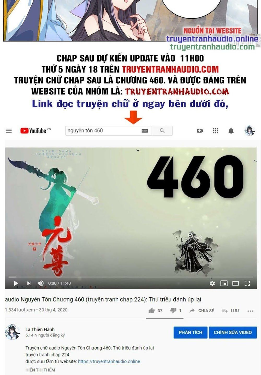 đọc truyện Nguyên Tôn Chương 224 ảnh 9 tại Truyện Dạ Ký