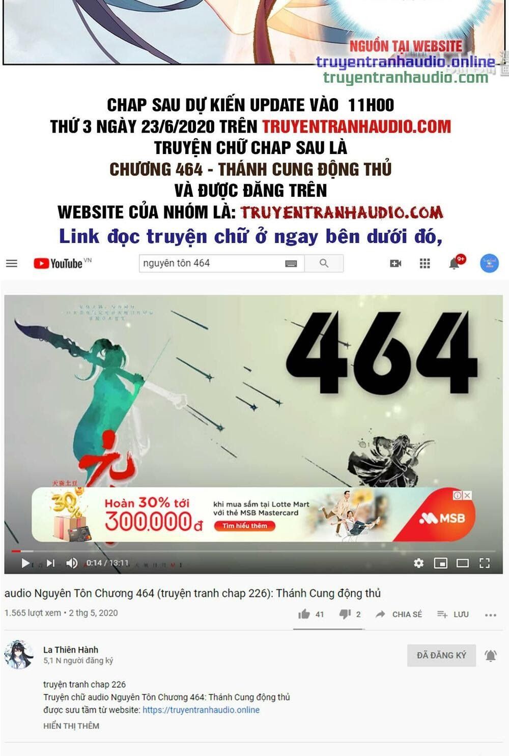 đọc truyện Nguyên Tôn Chương 225.5 ảnh 8 tại Thiên Thai Truyện