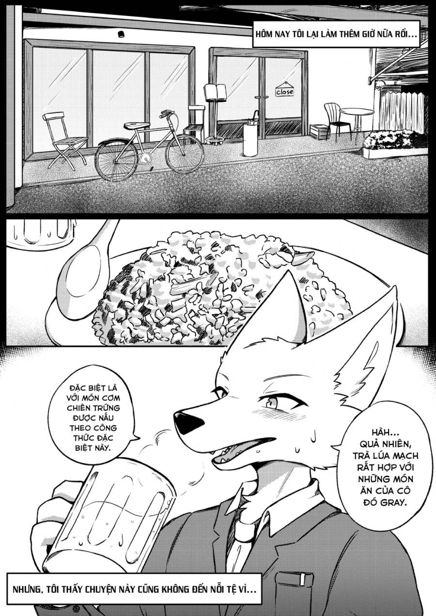 Nhà Hàng Gray Wolf: Thực Đơn Đặc Biệt Oneshot page 3 - Giả Dược