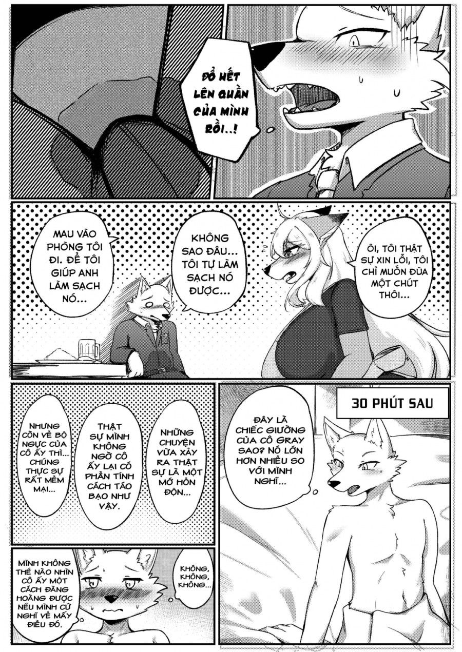 Nhà Hàng Gray Wolf: Thực Đơn Đặc Biệt Oneshot page 6 - Giả Dược