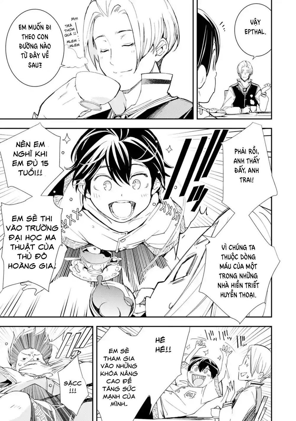 đọc truyện Nhà Hiền Triết Vô Song Chưa Thành Công Về Mặt Học Thuật ~ Một Phù Thủy S-rank Gian Lận Sau Tái Sinh Chương 2.1 ảnh 12 tại Thiên Thai Truyện