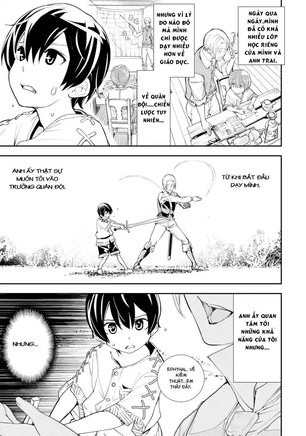 đọc truyện Nhà Hiền Triết Vô Song Chưa Thành Công Về Mặt Học Thuật ~ Một Phù Thủy S-rank Gian Lận Sau Tái Sinh Chương 2.2 ảnh 9 tại Thiên Thai Truyện