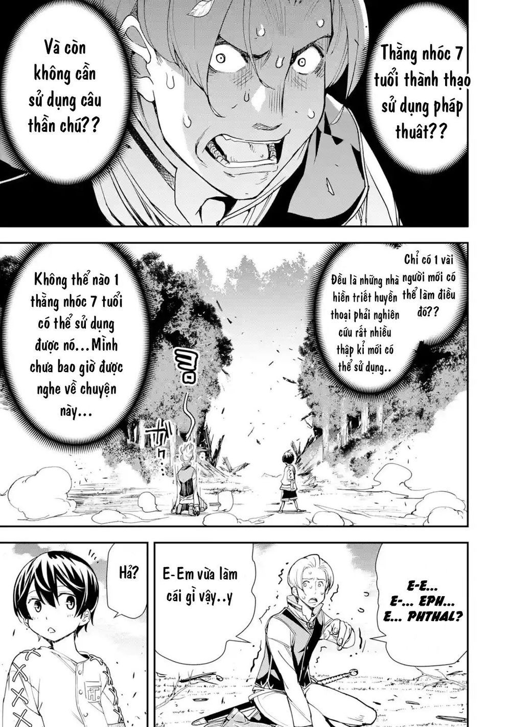 đọc truyện Nhà Hiền Triết Vô Song Chưa Thành Công Về Mặt Học Thuật ~ Một Phù Thủy S-rank Gian Lận Sau Tái Sinh Chương 2.3 ảnh 9 tại Thiên Thai Truyện