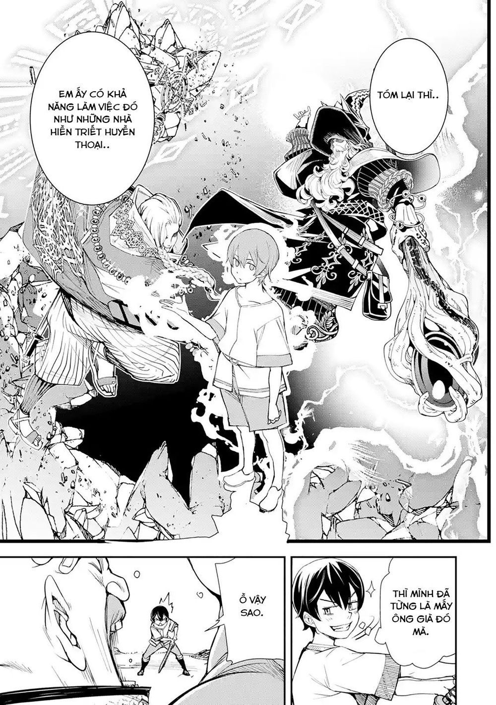 đọc truyện Nhà Hiền Triết Vô Song Chưa Thành Công Về Mặt Học Thuật ~ Một Phù Thủy S-rank Gian Lận Sau Tái Sinh Chương 2.5 ảnh 12 tại Thiên Thai Truyện