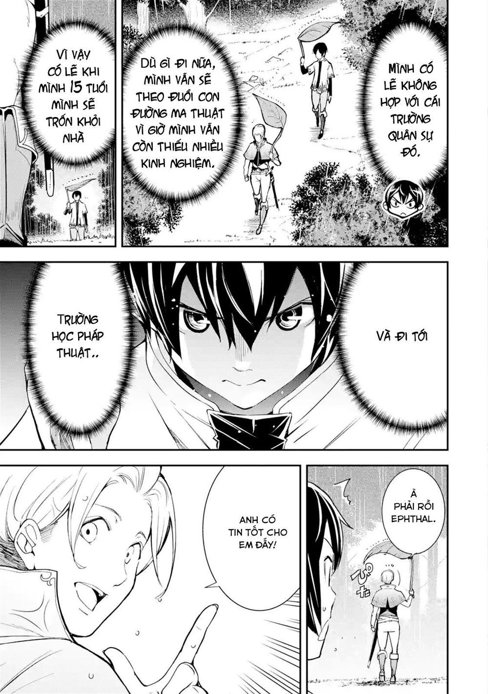 đọc truyện Nhà Hiền Triết Vô Song Chưa Thành Công Về Mặt Học Thuật ~ Một Phù Thủy S-rank Gian Lận Sau Tái Sinh Chương 3.1 ảnh 11 tại Thiên Thai Truyện