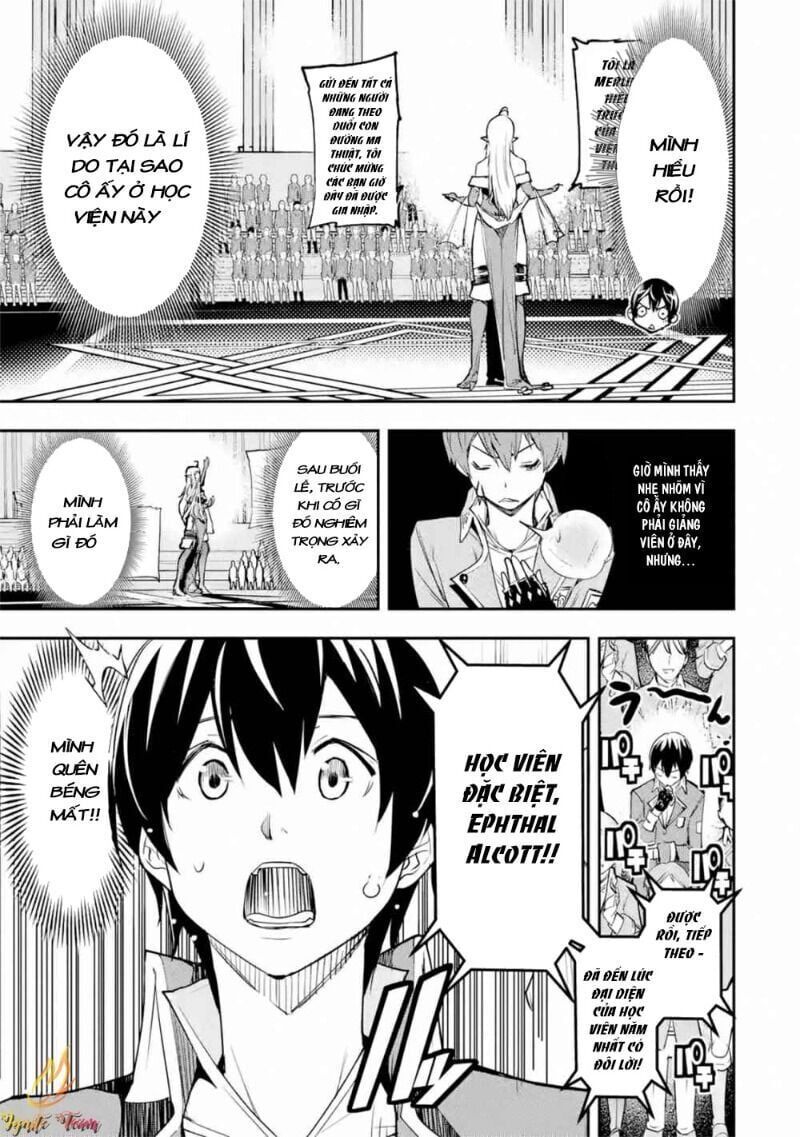 đọc truyện Nhà Hiền Triết Vô Song Chưa Thành Công Về Mặt Học Thuật ~ Một Phù Thủy S-rank Gian Lận Sau Tái Sinh Chương 39 ảnh 4 tại Thiên Thai Truyện