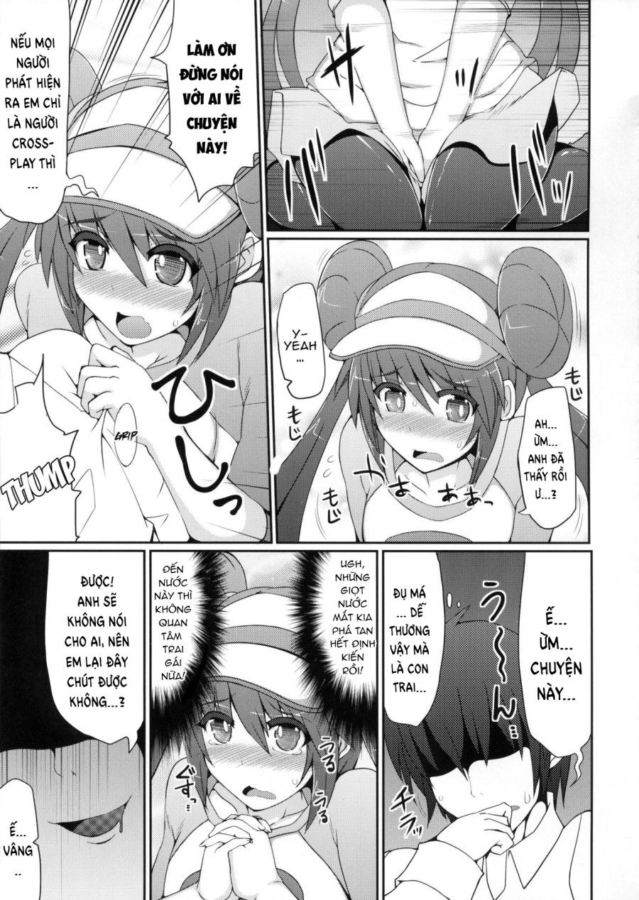 Nhà Huấn Luyện Pokemon Thực Chất Là Một Crossdresser!? Oneshot page 6 - Giả Dược