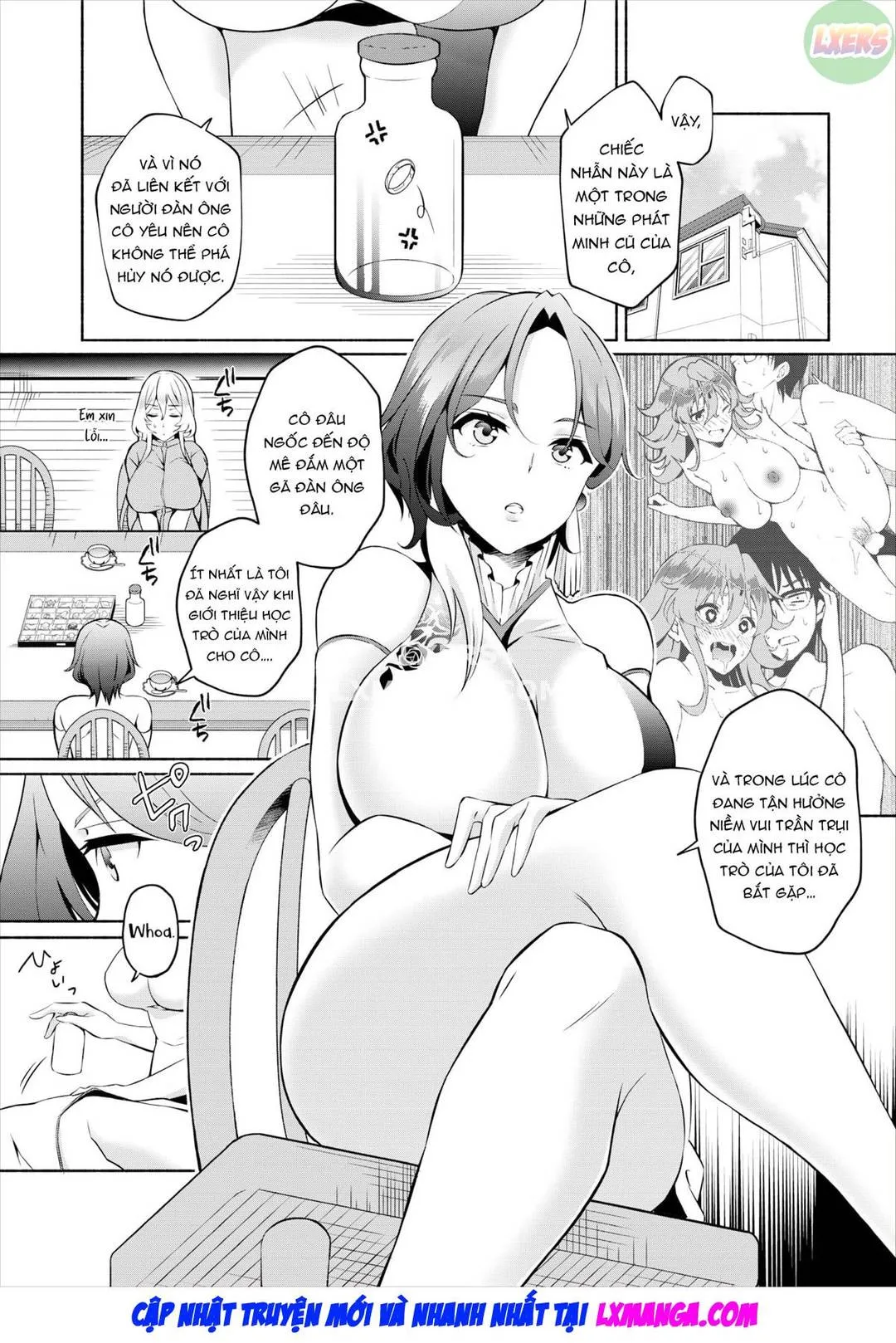 Nhẫn ma thuật biến những cô nàng cùng nhà thành dàn harem của tôi! - Chương 14