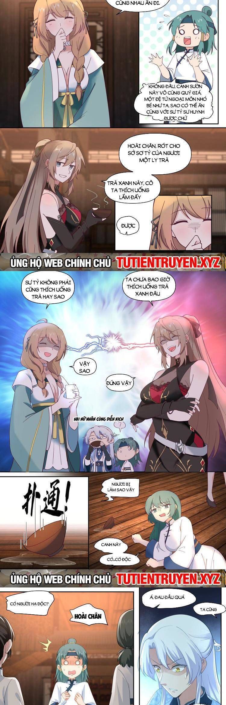 đọc truyện Nhân Vật Phản Diện Đại Sư Huynh, Tất Cả Các Sư Muội Đều Là Bệnh Kiều Chương 59 ảnh 4 tại Giả Dược