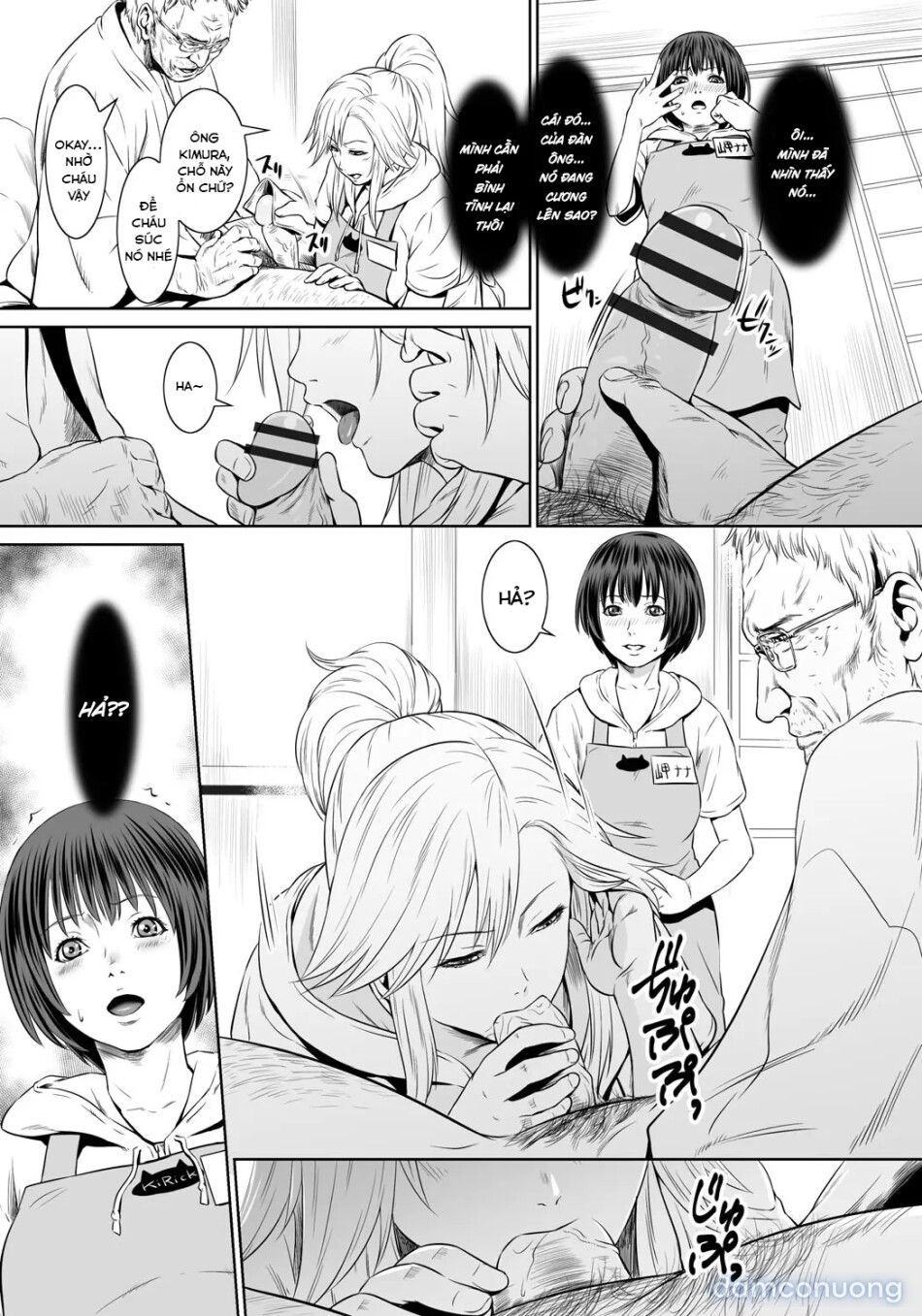 đọc truyện Nhân Viên Mới - Dục Vọng Chăm Sóc Người Già Chương 1 ảnh 5 tại Thiên Thai Truyện