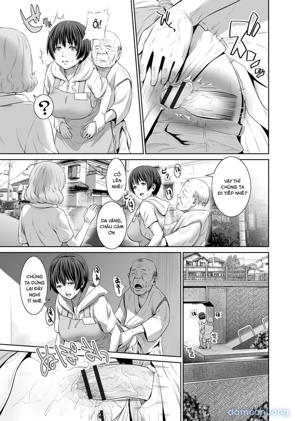 đọc truyện Nhân Viên Mới - Dục Vọng Chăm Sóc Người Già Chương 3 ảnh 15 tại Thiên Thai Truyện