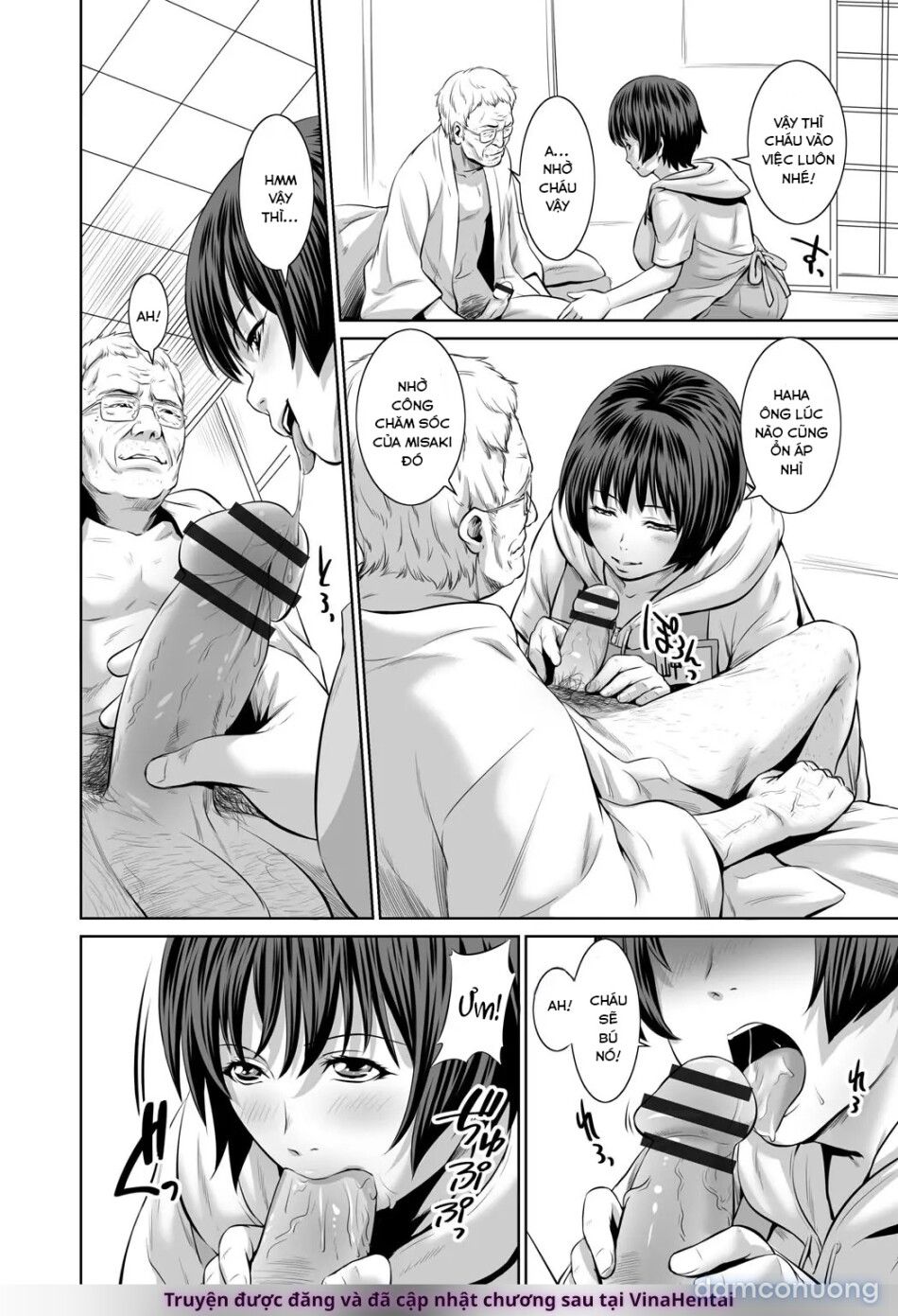 đọc truyện Nhân Viên Mới - Dục Vọng Chăm Sóc Người Già Chương 3 ảnh 4 tại Thiên Thai Truyện