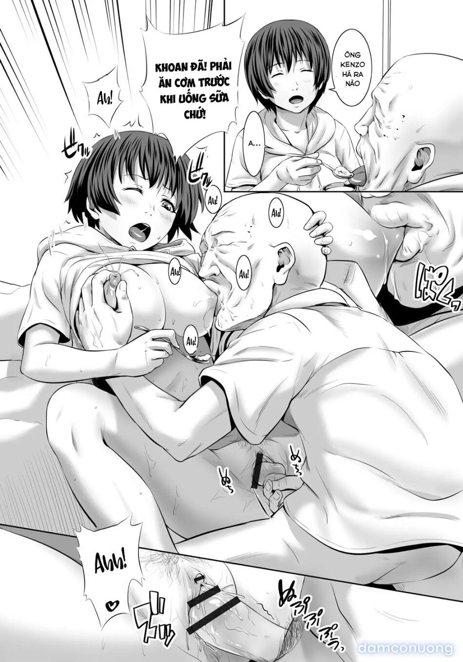 đọc truyện Nhân Viên Mới - Dục Vọng Chăm Sóc Người Già Chương 3 ảnh 10 tại Thiên Thai Truyện