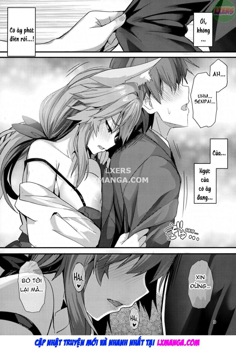 Nhân Viên Văn Phòng Senpai Tamamo Oneshot page 11 - Giả Dược