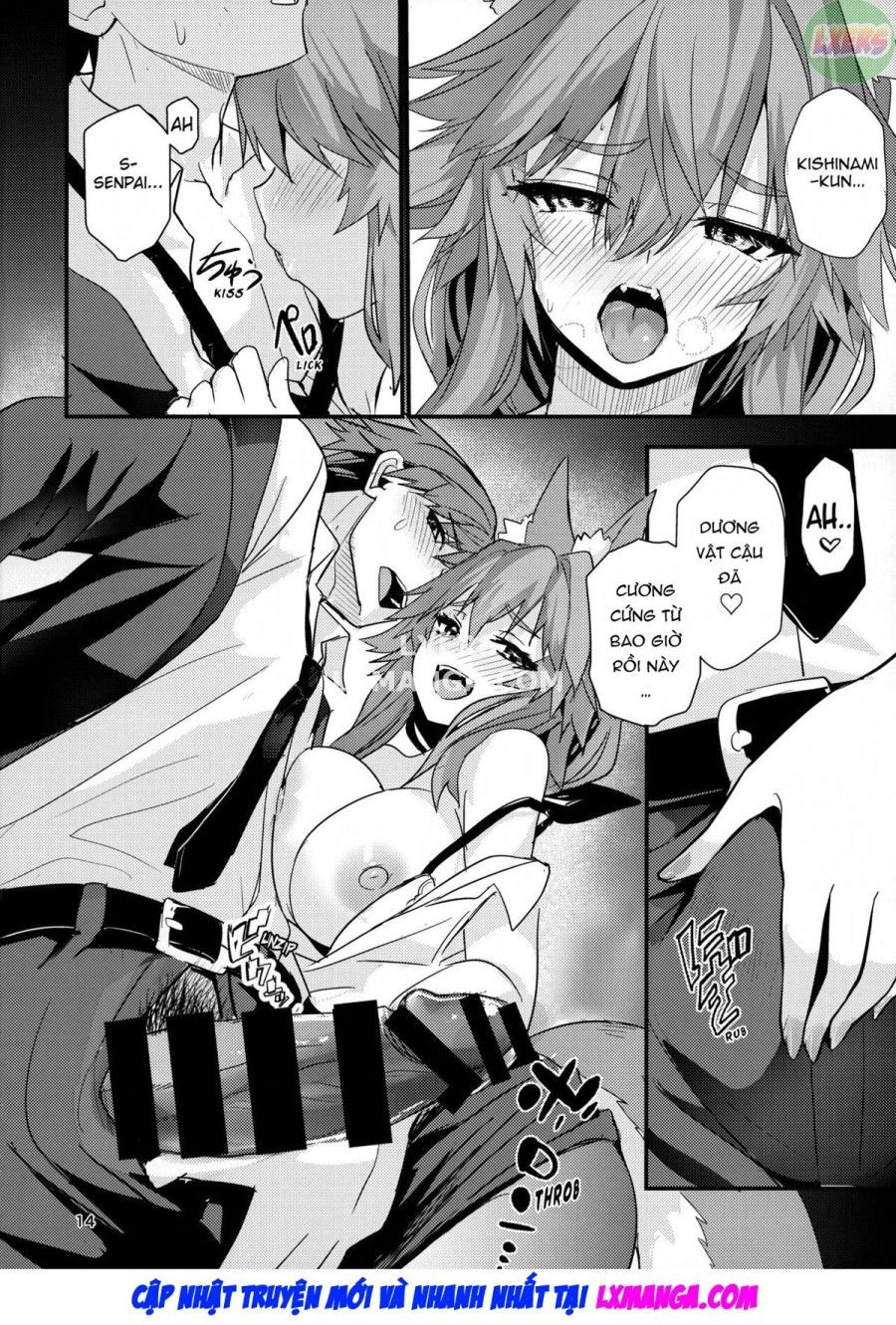 Nhân Viên Văn Phòng Senpai Tamamo Oneshot page 16 - Giả Dược