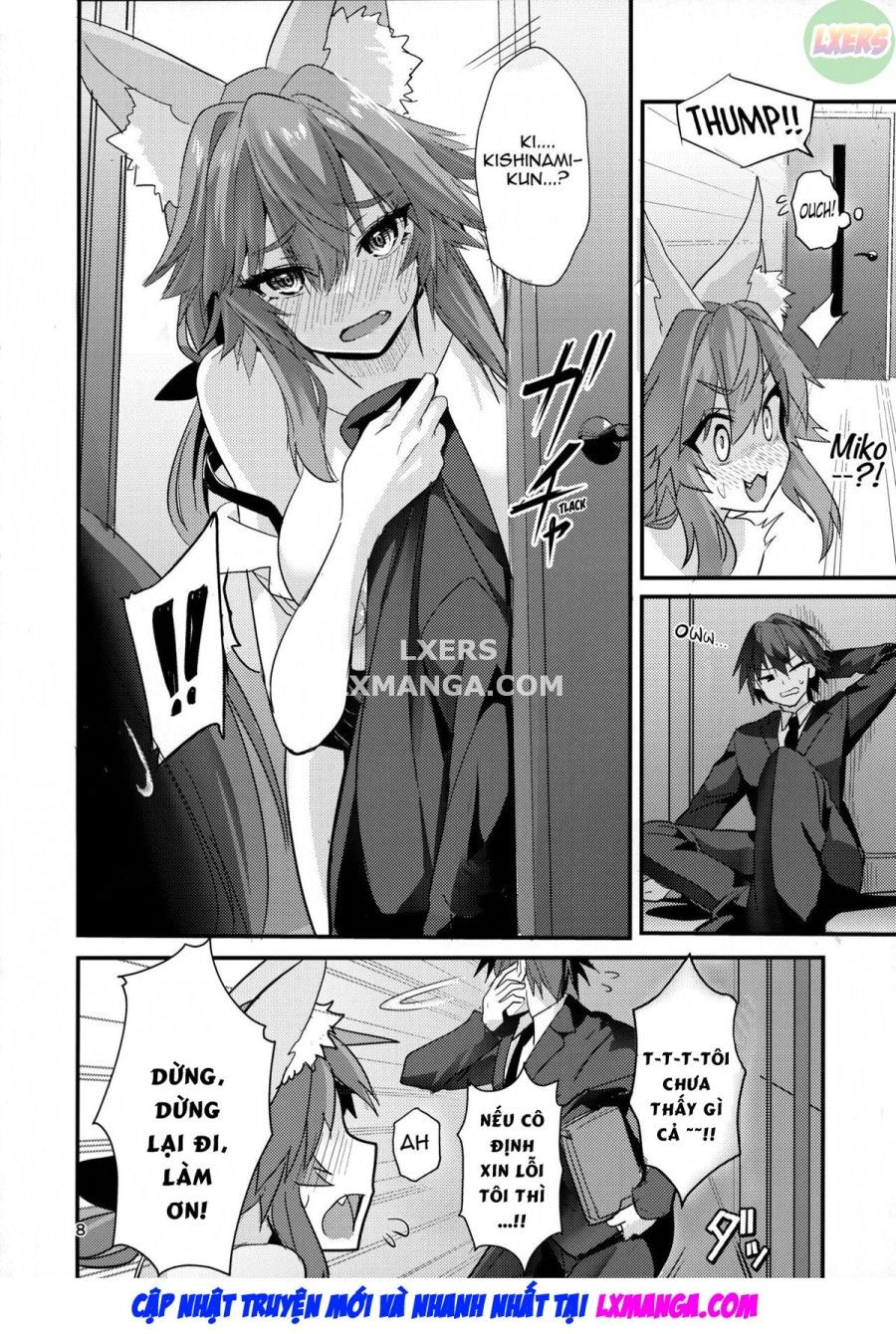 Nhân Viên Văn Phòng Senpai Tamamo Oneshot page 10 - Giả Dược