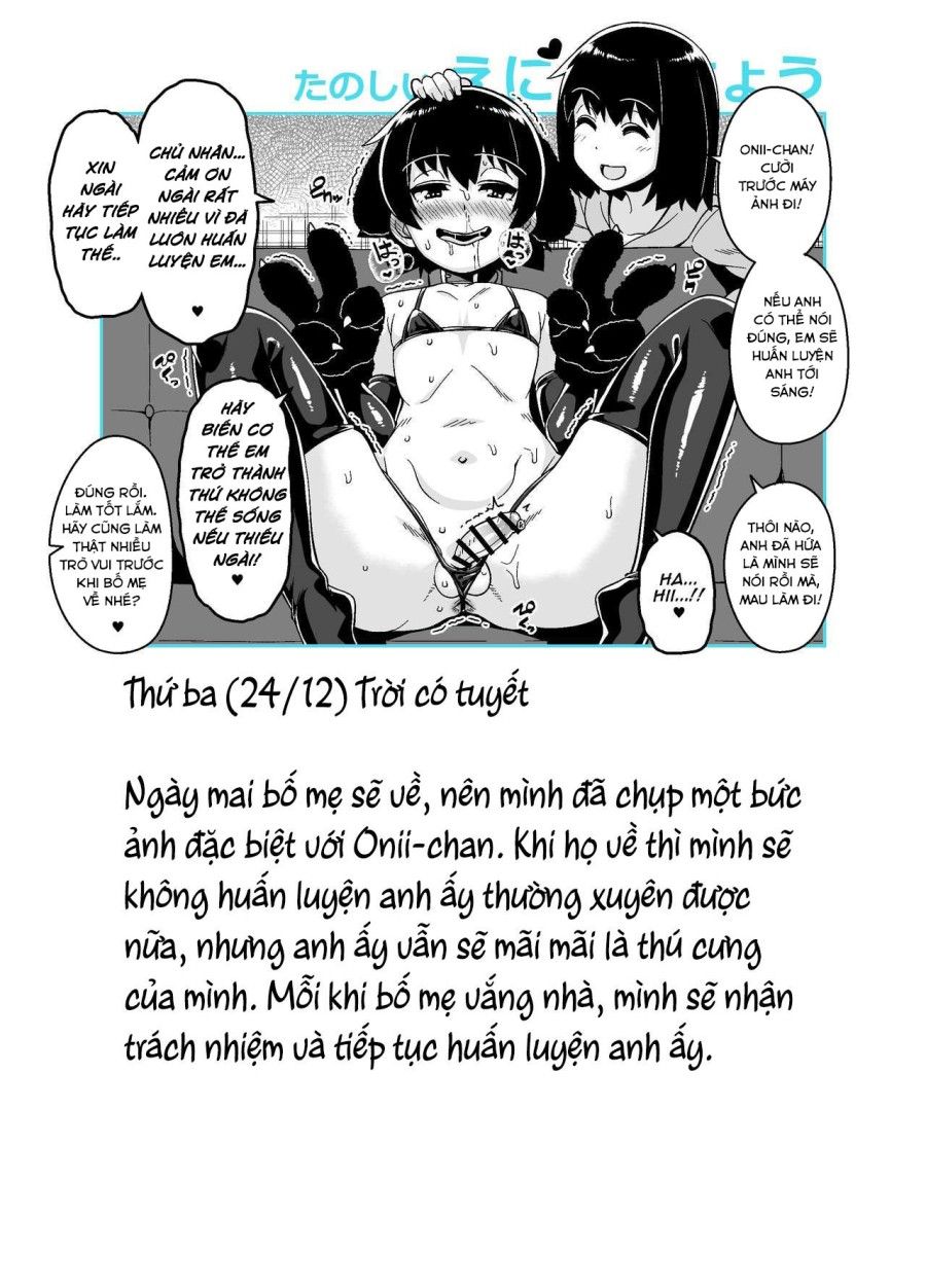 Nhật Kí Huấn Luyện Onii-chan Oneshot page 22 - Giả Dược