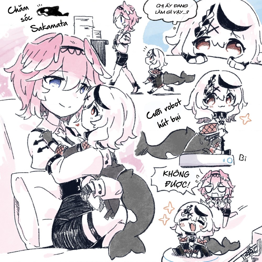 đọc truyện Nhật Ký Chăm Sóc Sakamata Chương 1 ảnh 2 tại Thiên Thai Truyện