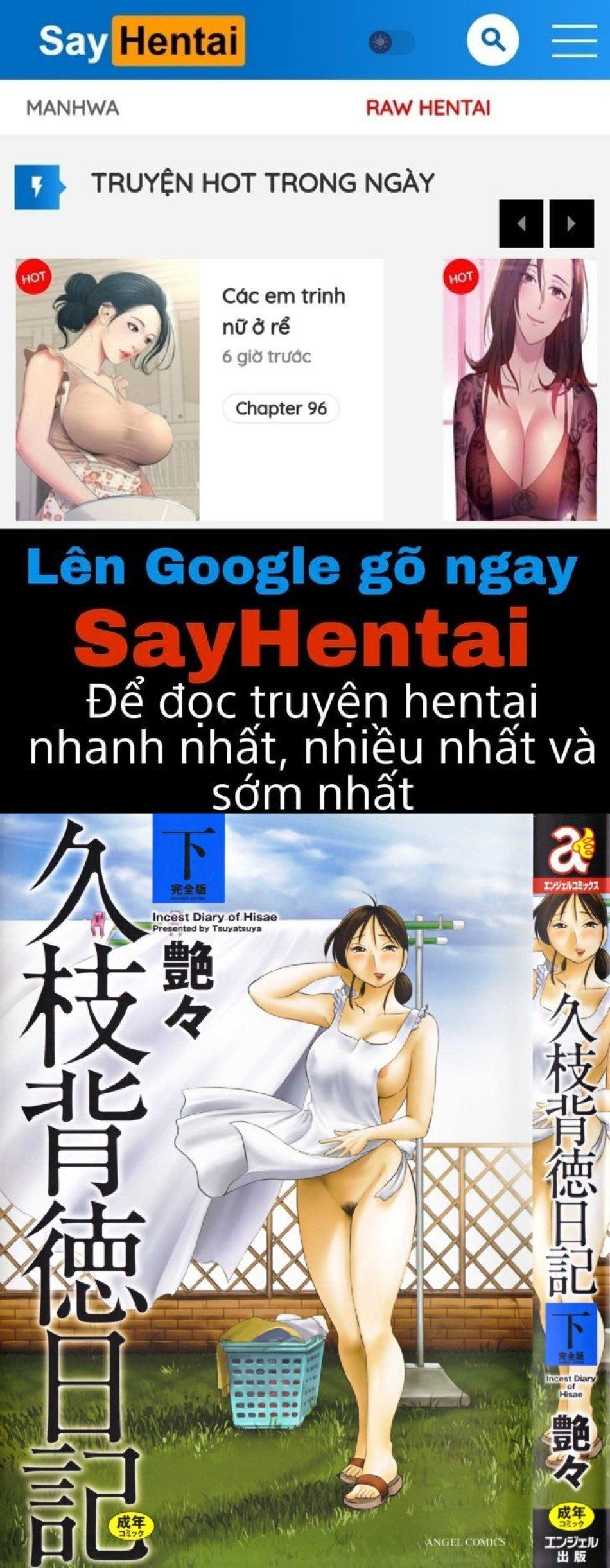 đọc truyện Nhật Ký Của Hisae C2 Chương 1 ảnh 2 tại Thiên Thai Truyện